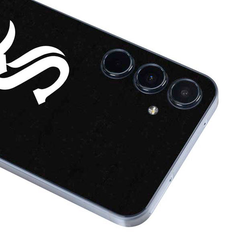 MLB Chicago White Sox - Solid Distressed Galaxy A36 5G Skin